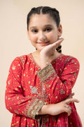 Maria B | 3 Piece Embroidered Marina Twill Suit | MKD-W24-12 - House Of Hania