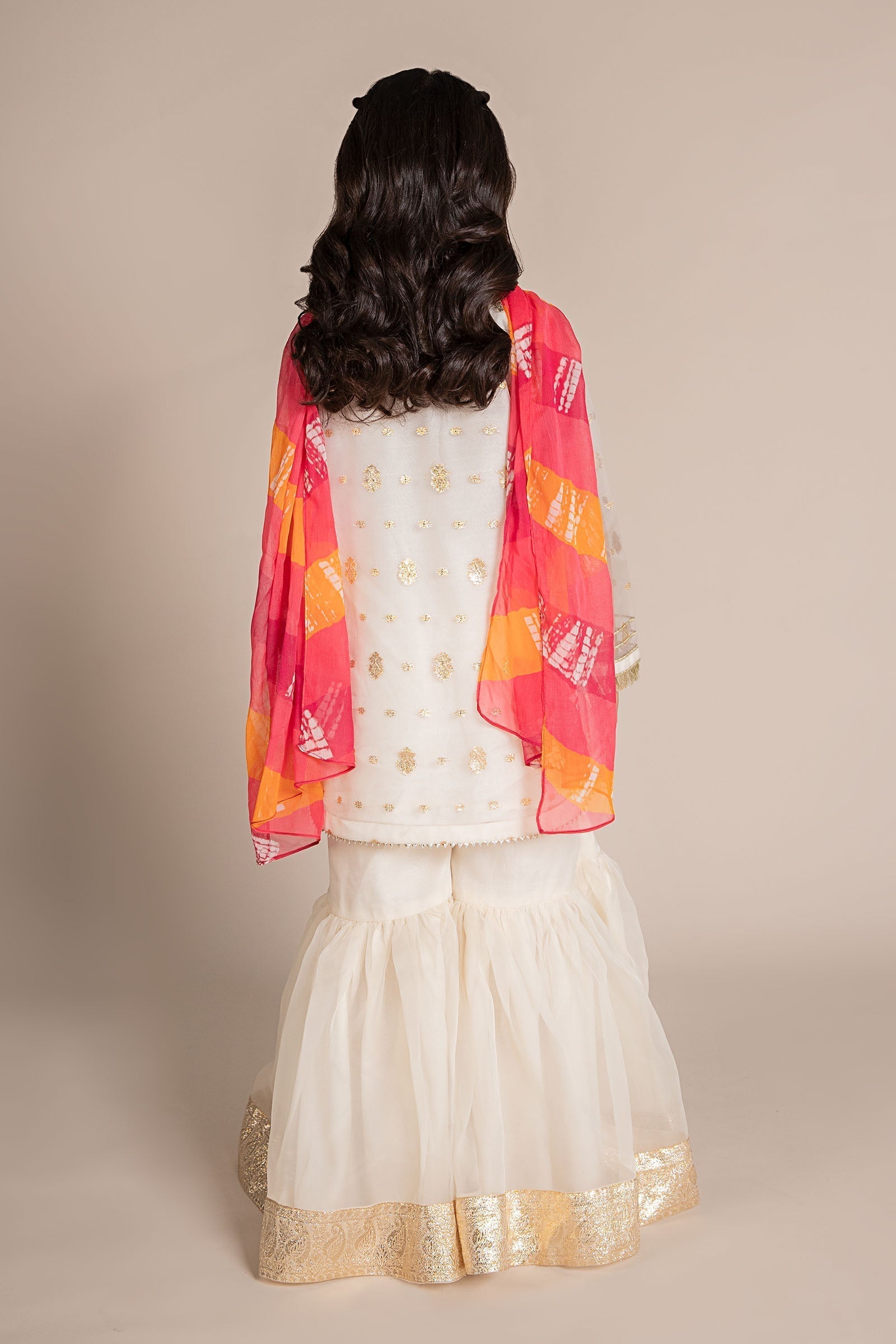 Maria B | 3 Piece Embroidered Organza Lurex Suit | MKS-EF25-20 - House Of Hania