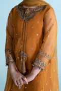 Maria B | 3 Piece Embroidered Organza Suit | MKS-EA24-28 - House Of Hania