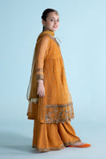 Maria B | 3 Piece Embroidered Organza Suit | MKS-EA24-28 - House Of Hania