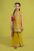 Maria B | 3 Piece Embroidered Organza Suit | MKS-EF24-14 - House Of Hania