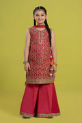 Maria B | 3 Piece Embroidered Organza Suit | MKS-EF24-14 - House Of Hania