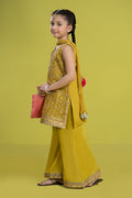 Maria B | 3 Piece Embroidered Organza Suit | MKS-EF24-14 - House Of Hania