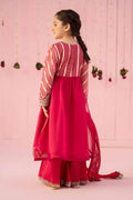 Maria B | 3 Piece Embroidered Organza Suit | MKS-EF24-27 - House Of Hania