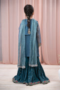 Maria B | 3 Piece Embroidered Organza Suit | MKS-EF24-29 - House Of Hania