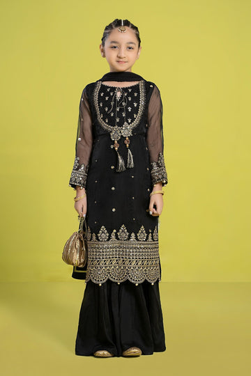 Maria B | 3 Piece Embroidered Organza Suit | MKS-EF24-37 - House Of Hania