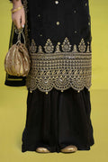 Maria B | 3 Piece Embroidered Organza Suit | MKS-EF24-37 - House Of Hania