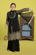 Maria B | 3 Piece Embroidered Organza Suit | MKS-EF24-37 - House Of Hania