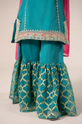 Maria B | 3 Piece Embroidered Organza Suit | MKS-EF25-16 - House Of Hania