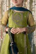 Maria B | 3 Piece Embroidered Organza Suit | MKS-EF25-21 - House Of Hania