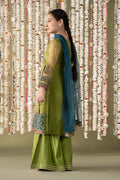 Maria B | 3 Piece Embroidered Organza Suit | MKS-EF25-21 - House Of Hania