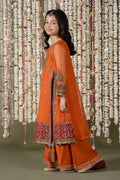 Maria B | 3 Piece Embroidered Organza Suit | MKS-EF25-21 - House Of Hania