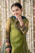 Maria B | 3 Piece Embroidered Organza Suit | MKS-EF25-21 - House Of Hania