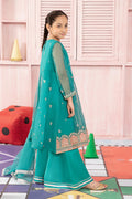 Maria B | 3 Piece Embroidered Organza Suit | MKS-PF24-01 - House Of Hania