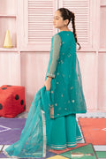 Maria B | 3 Piece Embroidered Organza Suit | MKS-PF24-01 - House Of Hania