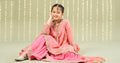 Maria B | 3 Piece Embroidered Paper Cotton Lurex Suit | MKS-W24-11 - House Of Hania