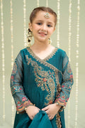 Maria B | 3 Piece Embroidered Paper Cotton Suit | MKD-W24-22 - House Of Hania