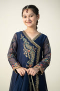 Maria B | 3 Piece Embroidered Paper Cotton Suit | MKD-W24-22 - House Of Hania