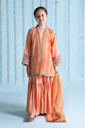 Maria B | 3 Piece Embroidered Paper Cotton Suit | MKS-EA24-04 - House Of Hania