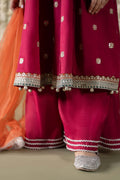 Maria B | 3 Piece Embroidered Raw Silk Suit | MKS-EF25-07 - House Of Hania