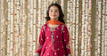 Maria B | 3 Piece Embroidered Raw Silk Suit | MKS-EF25-07 - House Of Hania