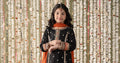 Maria B | 3 Piece Embroidered Raw Silk Suit | MKS-EF25-25 - House Of Hania
