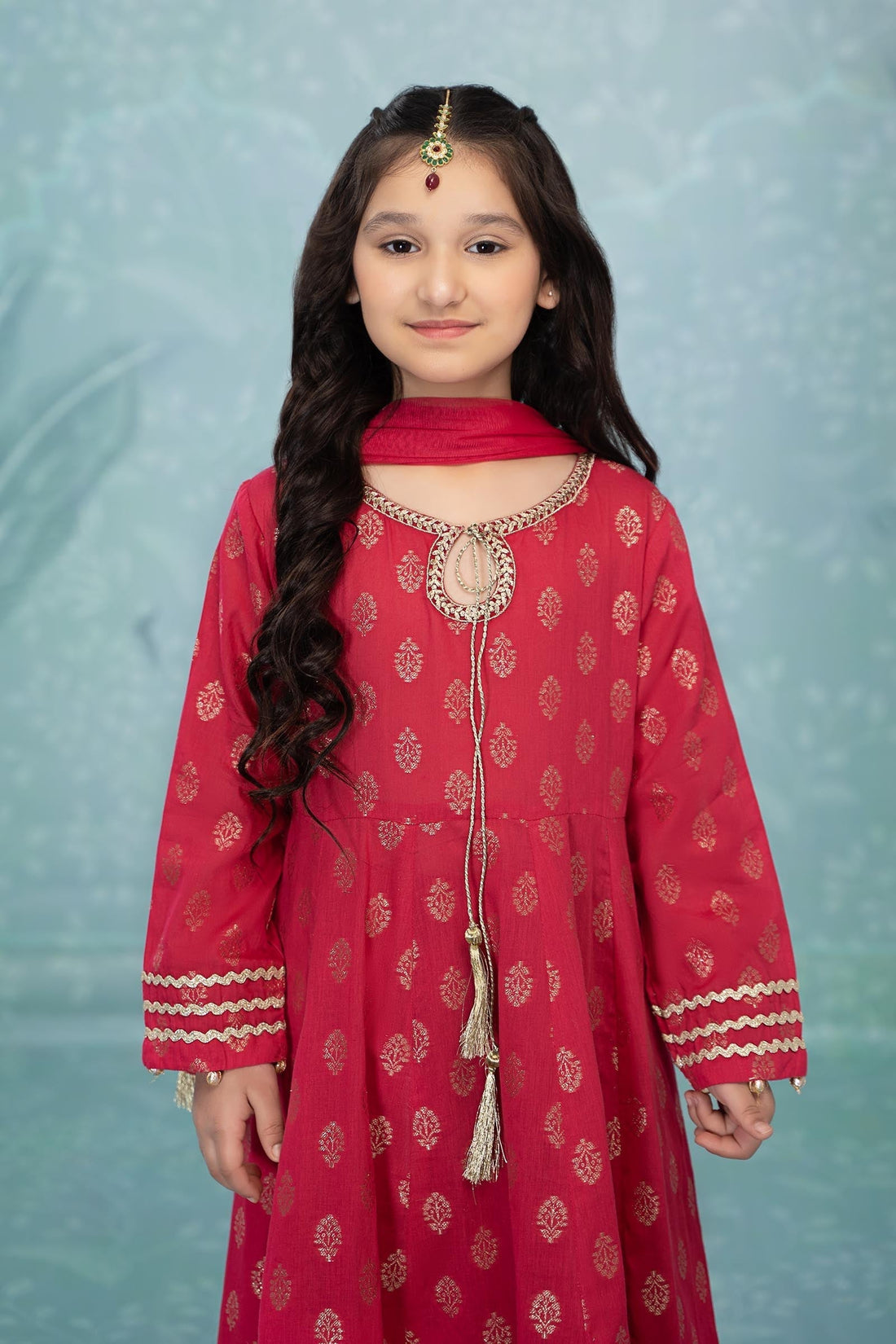 Maria B | 3 Piece Embroidered Suit | MKD-EF23-31R1 - House Of Hania