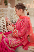 Maria B | 3 Piece Embroidered Suit | MKD-W24-11 - House Of Hania