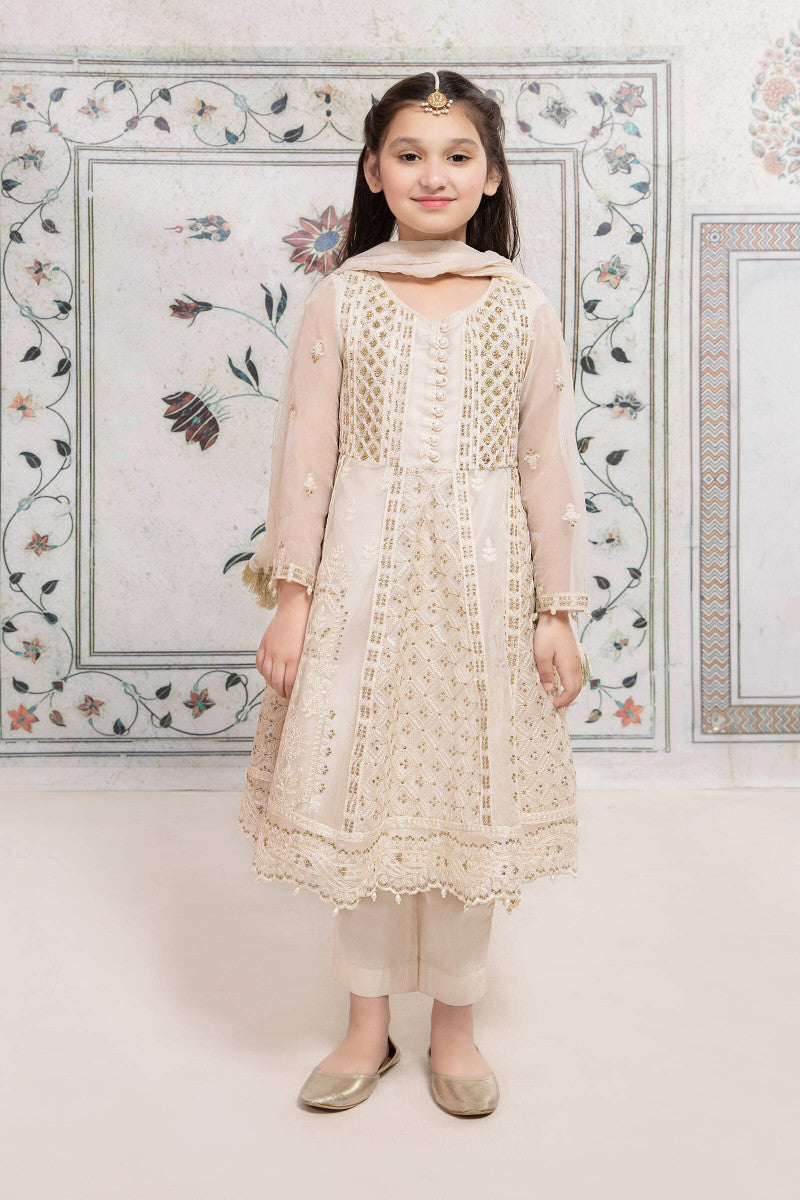 Maria B | 3 Piece Embroidered Suit | MKS-EF22-28R1 - House Of Hania