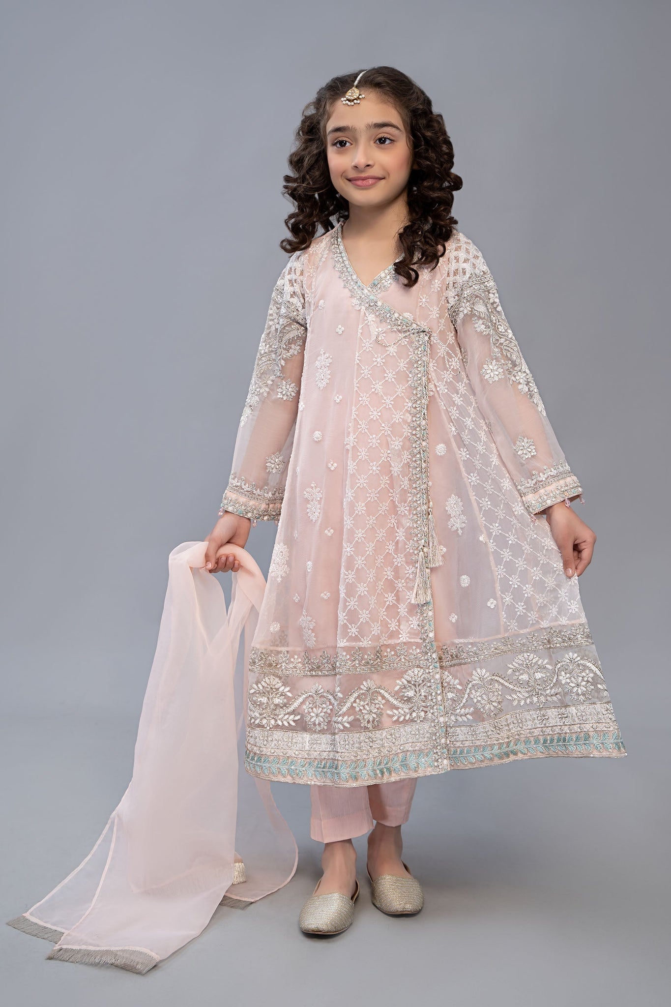 Maria B | 3 Piece Embroidered Suit | MKS-EF23-32R1 - House Of Hania