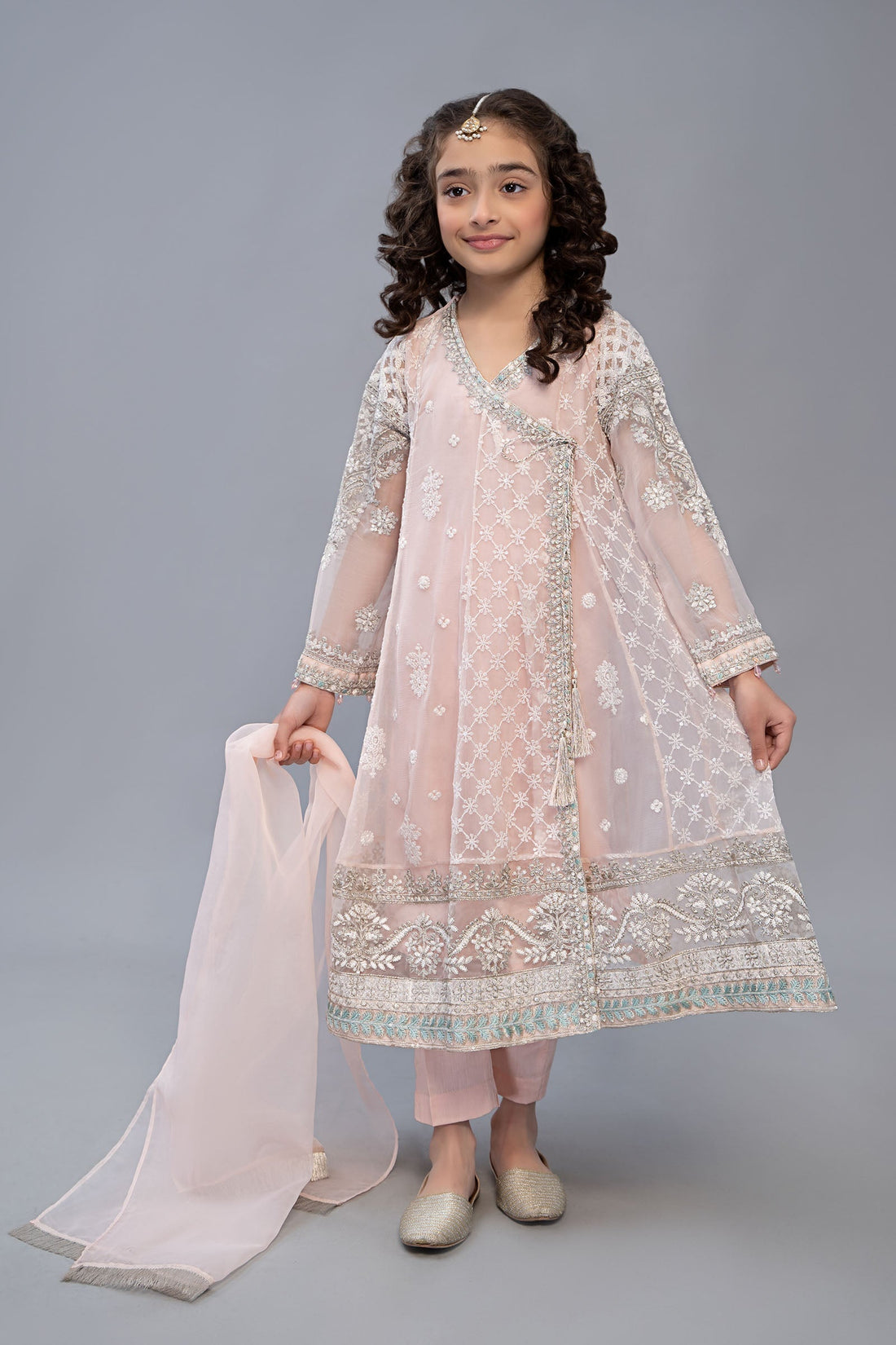 Maria B | 3 Piece Embroidered Suit | MKS-EF23-32R1 - House Of Hania