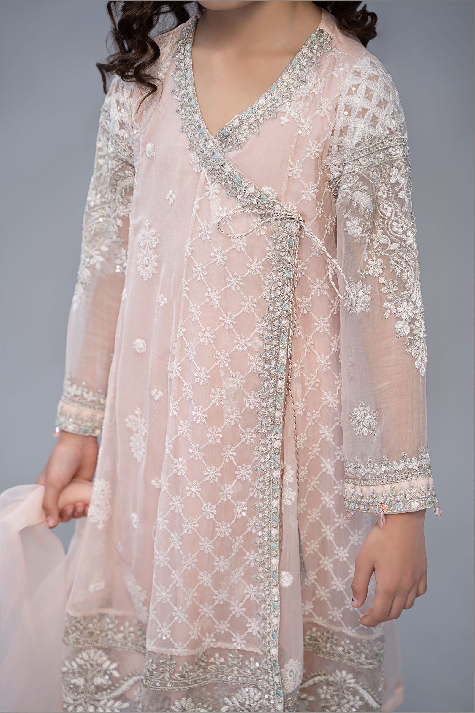 Maria B | 3 Piece Embroidered Suit | MKS-EF23-32R1 - House Of Hania