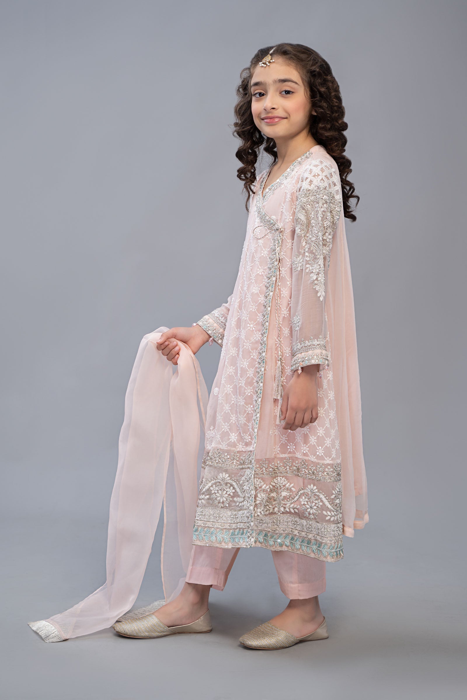 Maria B | 3 Piece Embroidered Suit | MKS-EF23-32R1 - House Of Hania
