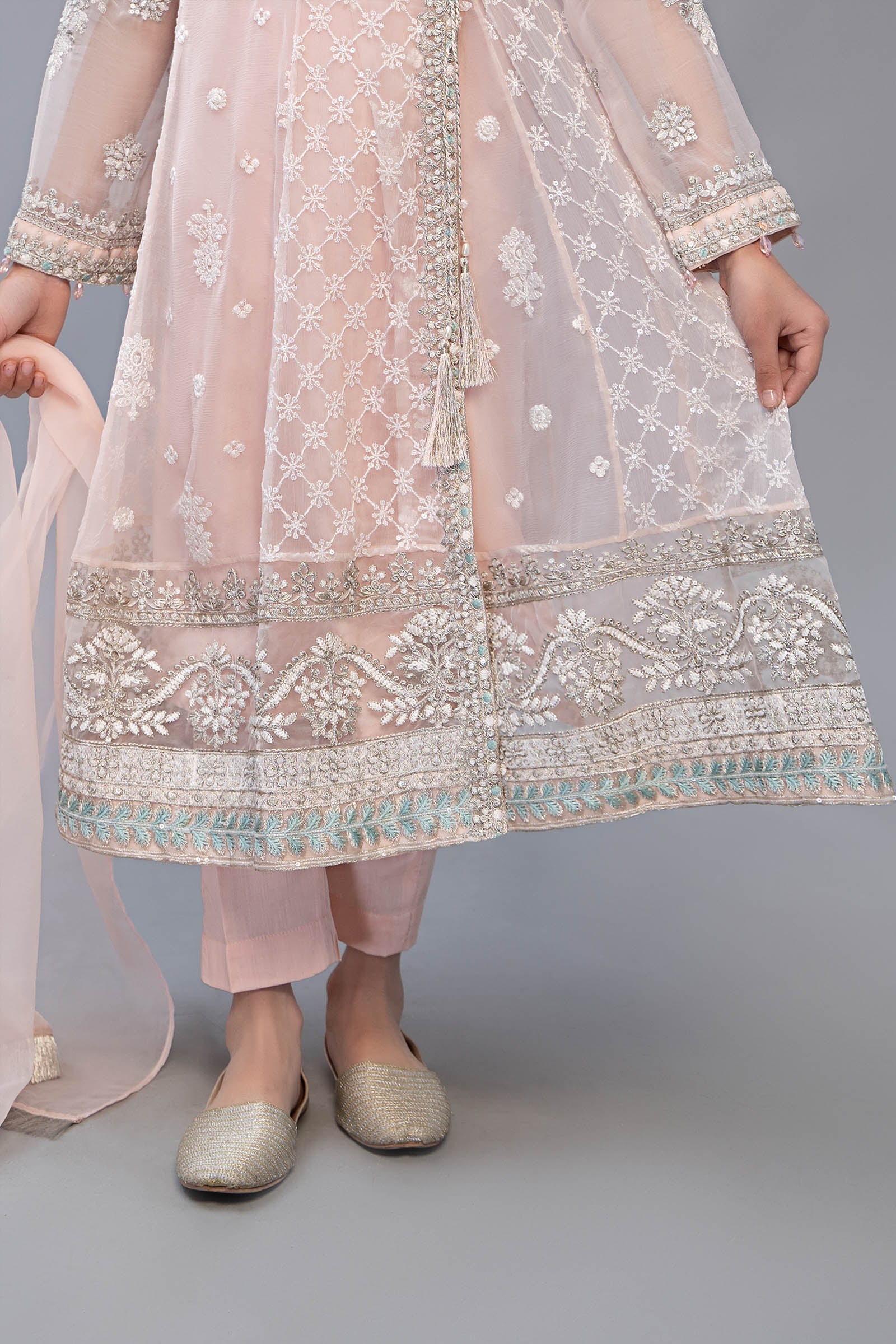 Maria B | 3 Piece Embroidered Suit | MKS-EF23-32R1 - House Of Hania
