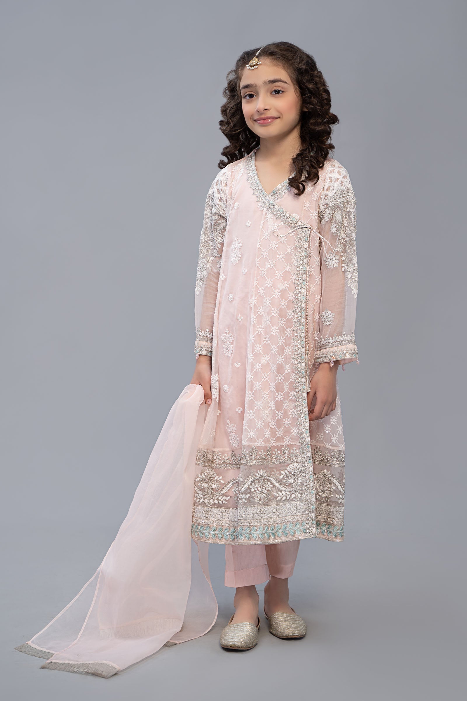 Maria B | 3 Piece Embroidered Suit | MKS-EF23-32R1 - House Of Hania