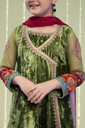 Maria B | 3 Piece Embroidered Velvet Suit | MKS-W24-15 - House Of Hania