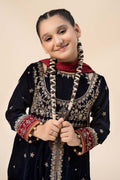 Maria B | 3 Piece Embroidered Velvet Suit | MKS-W24-17 - House Of Hania