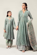 Maria B | 3 Piece Embroidered Velvet Suit | MKS-W24-38 - House Of Hania