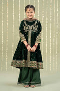 Maria B | 3 Piece Embroidered Velvet Suit | MKS-W24-40 - House Of Hania