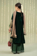 Maria B | 3 Piece Embroidered Velvet Suit | MKS-W24-40 - House Of Hania