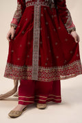 Maria B | 3 Piece Embroidered Velvet Suit | MKS-W24-40 - House Of Hania