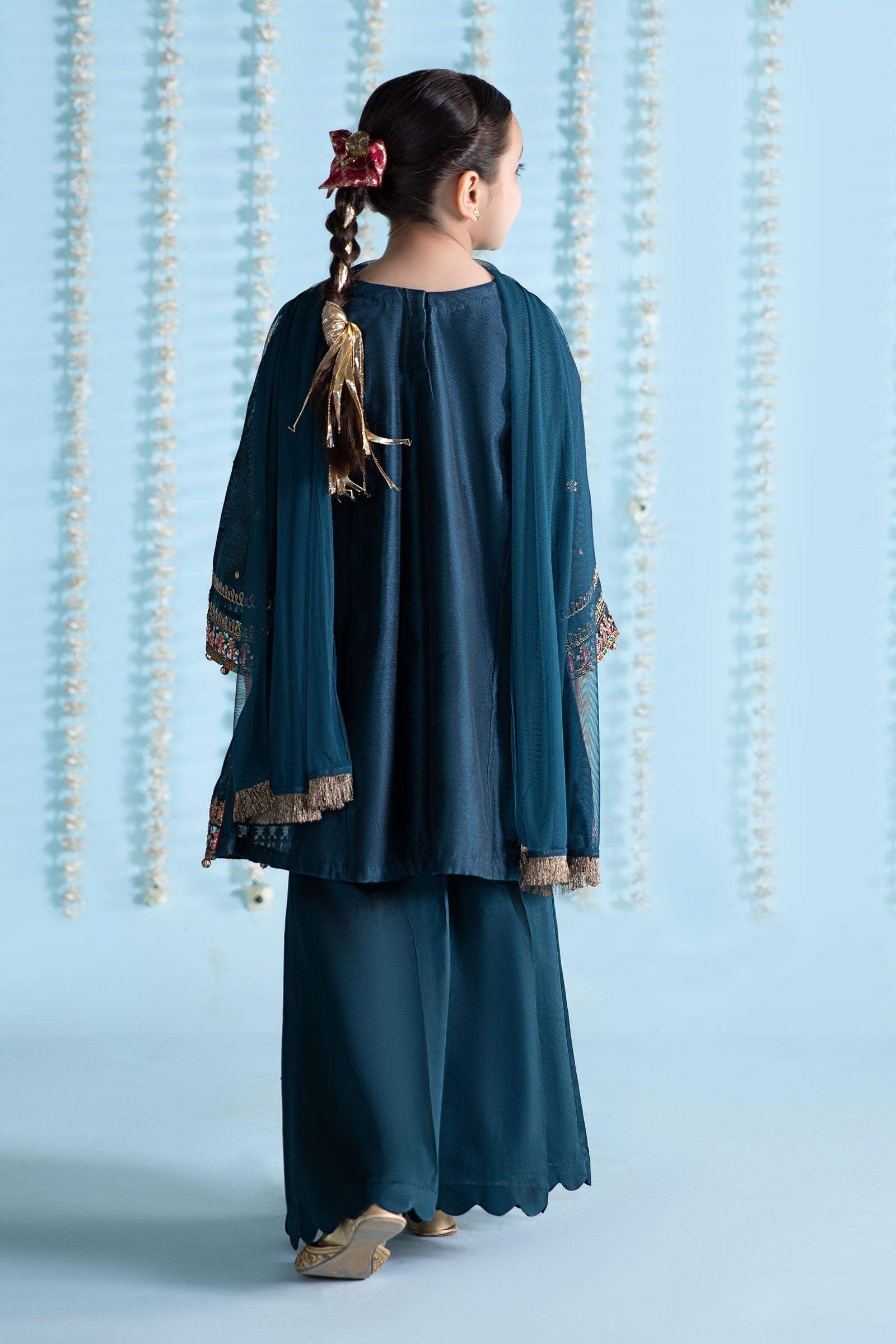 Maria B | 3 Piece Embroidered Yarn Dyed Suit | MKS-EA24-19 - House Of Hania