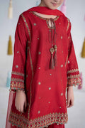 Maria B | 3 Piece Embroidered Yarn Dyed Suit | MKS-EA24-19 - House Of Hania
