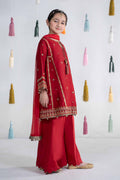 Maria B | 3 Piece Embroidered Yarn Dyed Suit | MKS-EA24-19 - House Of Hania