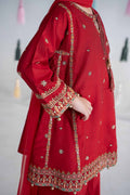 Maria B | 3 Piece Embroidered Yarn Dyed Suit | MKS-EA24-19 - House Of Hania