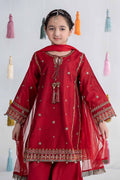Maria B | 3 Piece Embroidered Yarn Dyed Suit | MKS-EA24-19 - House Of Hania