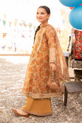 Maria B | 3 Piece Embroidered Zari Masoori Organza Suit | MKS-EF24-38 - House Of Hania