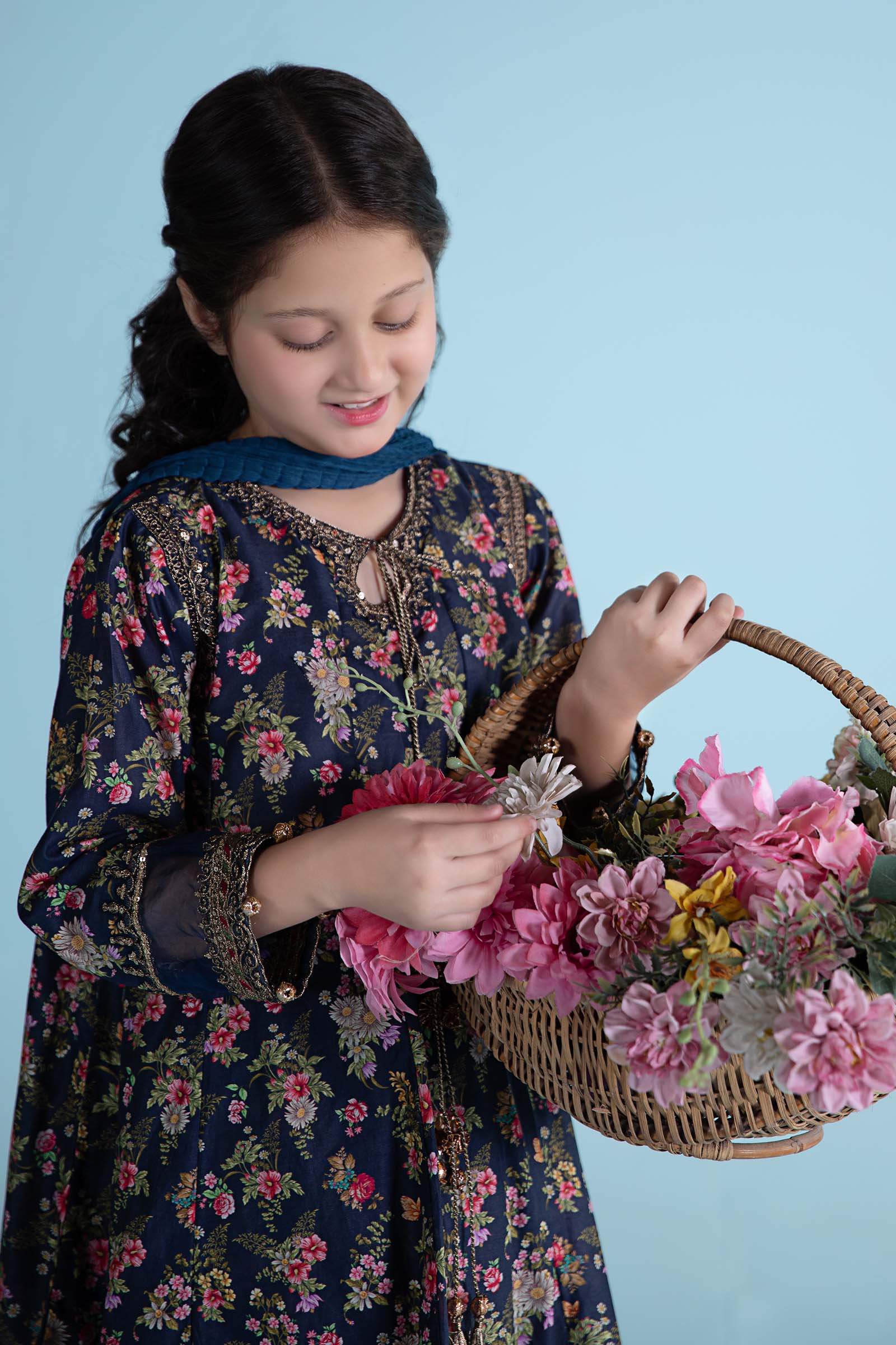 Maria B | 3 Piece Printed Lawn Suit | MKD-EA24-21 - House Of Hania