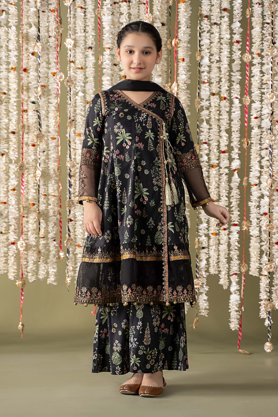 Maria B | 3 Piece Printed Lawn Suit | MKD-EF25-13 - House Of Hania
