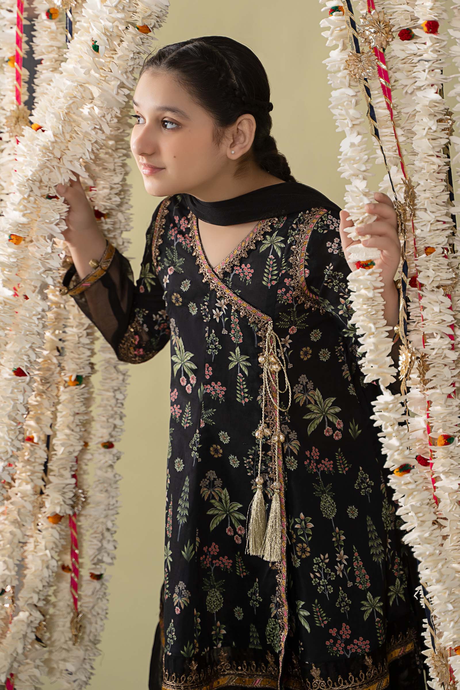 Maria B | 3 Piece Printed Lawn Suit | MKD-EF25-13 - House Of Hania